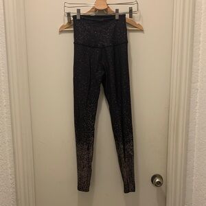 Beyond Yoga Black Sparkle Women's Leggings